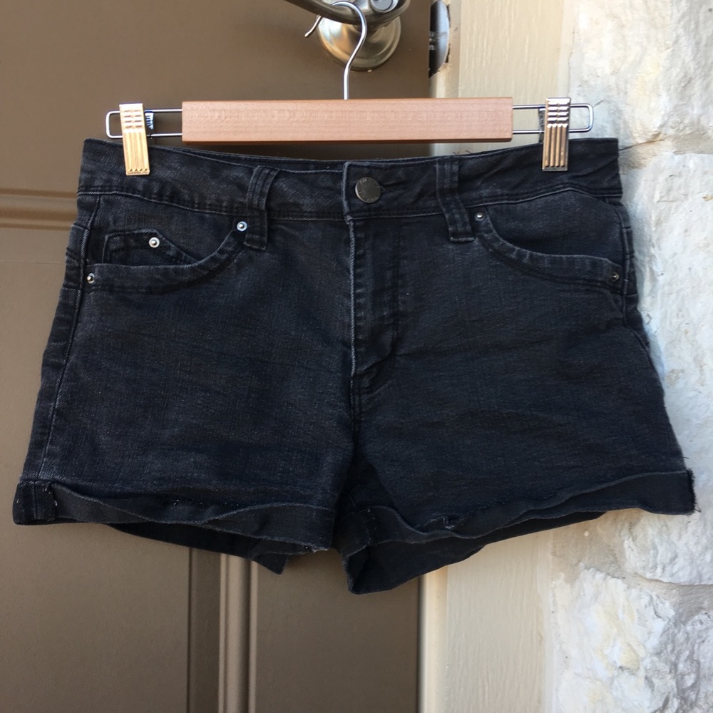 YMI / Black Denim Jean Shorts